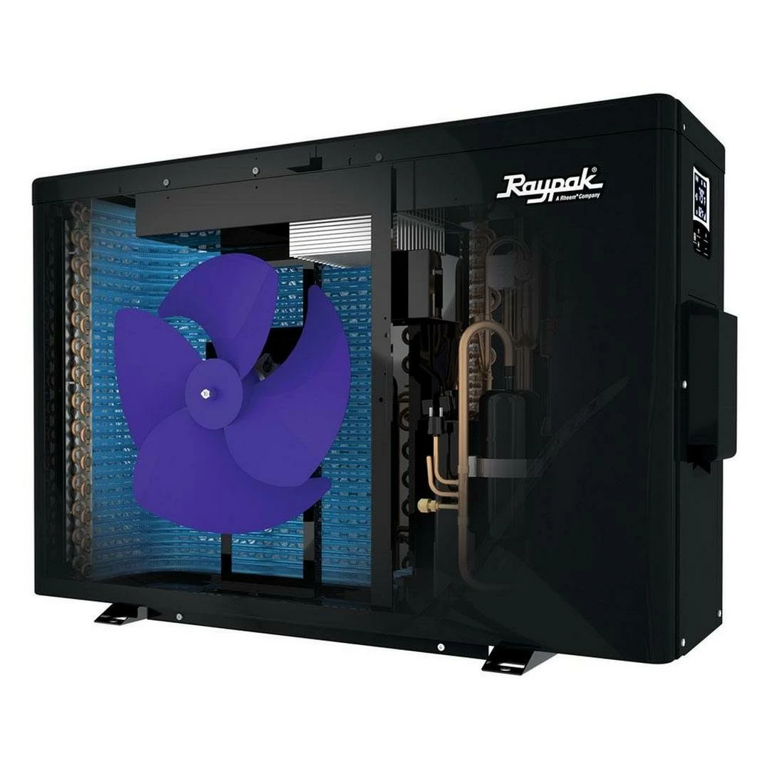 Raypak - Crosswind Heat/Cool Electric Pool Heat Pump 61K BTU, 208/230V 4 Raypak - Crosswind Heat/Cool Electric Pool Heat Pump 61K BTU, 208/230V - Image 2