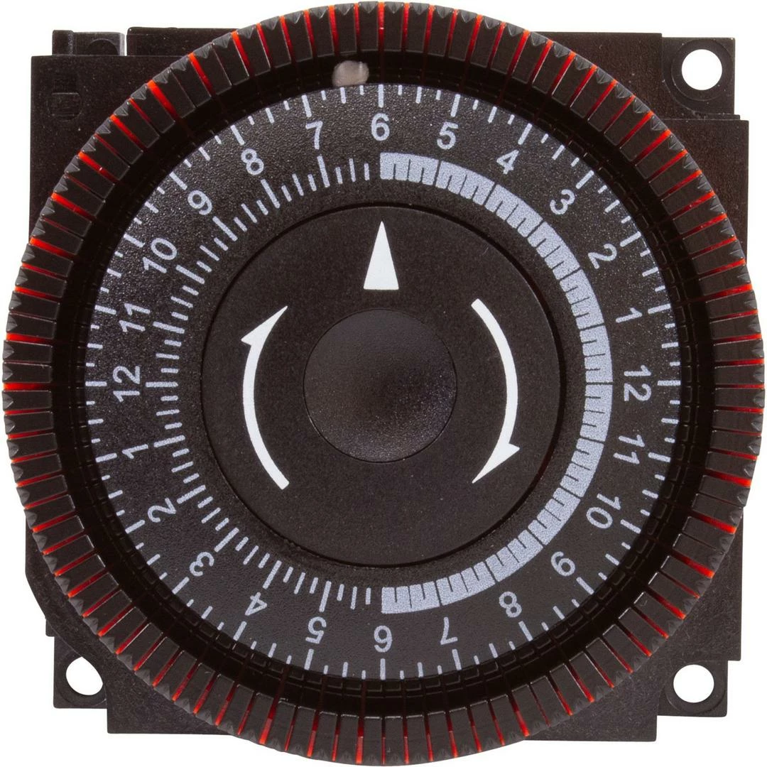 Diehl - 24 Hr Spa Timer, SPDT 240V, 5-Term Orange Panel Mount 4 Diehl - 24 Hr Spa Timer, SPDT 240V, 5-Term Orange Panel Mount - Image 2