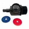 Polaris - 280/380 Pool Cleaner Universal Wall Fitting Connector Assembly, Black -Hayward Shop 380 Pool Cleaner Universal Wall Fitting Connector Assembly Black