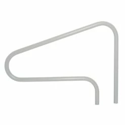 Saftron - 48" X 32" Return To Deck 3 Bend Hand Rail, Gray