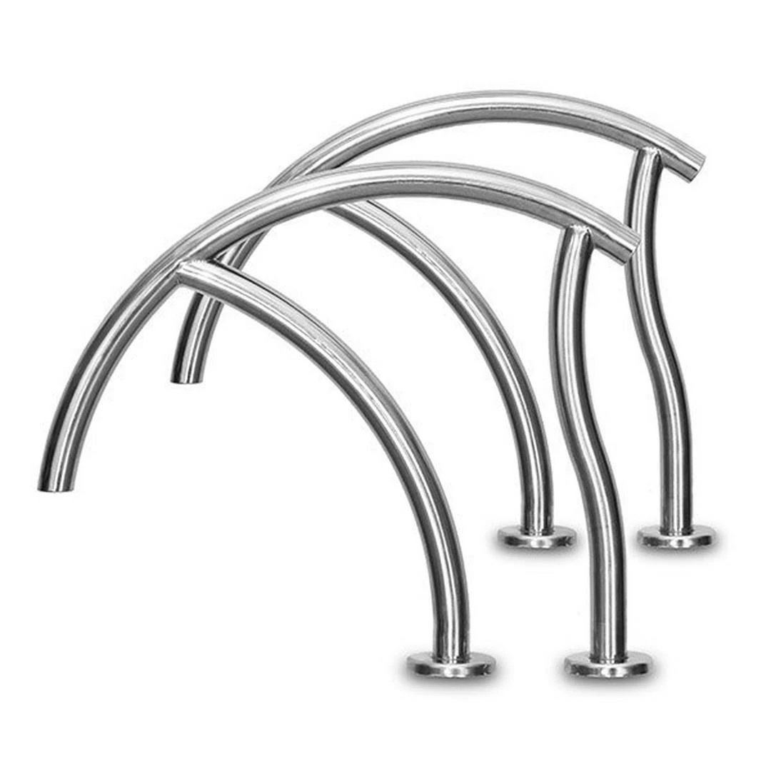 Inter-Fab - Designer Figure-4 Economy Grab Rail Single, Marine Grade 4 Inter-Fab - Designer Figure-4 Economy Grab Rail Single, Marine Grade - Image 2