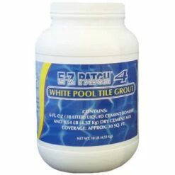 E-Z PRODUCTS - E-Z Patch 4 White Pool Tile Grout Repair - 3 Lb Kit -Hayward Shop E Z Patch 4 White Pool Tile Grout Repair 1