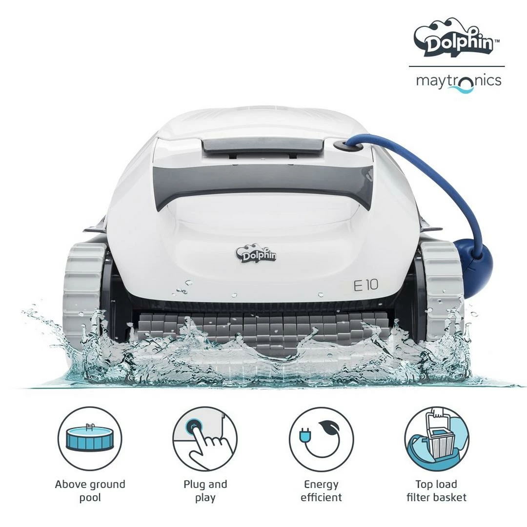 Dolphin - E10 Above Ground Robotic Pool Cleaner 4 Dolphin - E10 Above Ground Robotic Pool Cleaner - Image 2