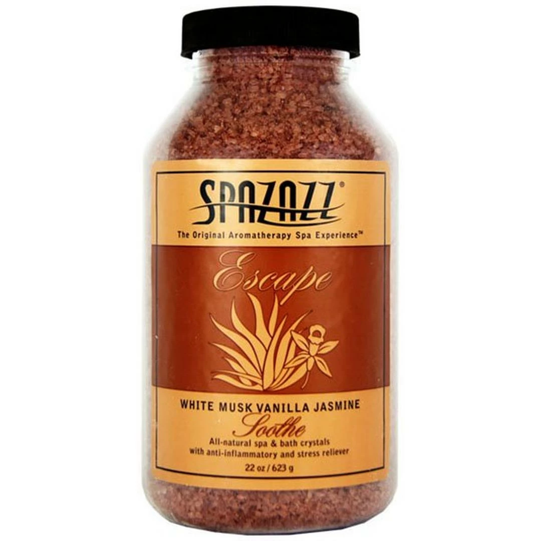 Spazazz LLC - Escape Crystals - White Musk Vanilla Jasmine (Soothe) 3 Spazazz LLC - Escape Crystals - White Musk Vanilla Jasmine (Soothe)