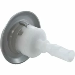 Balboa - Jet Internal, Cyclone Micro Roto, 3"" Diameter, Silver Textured Scallop