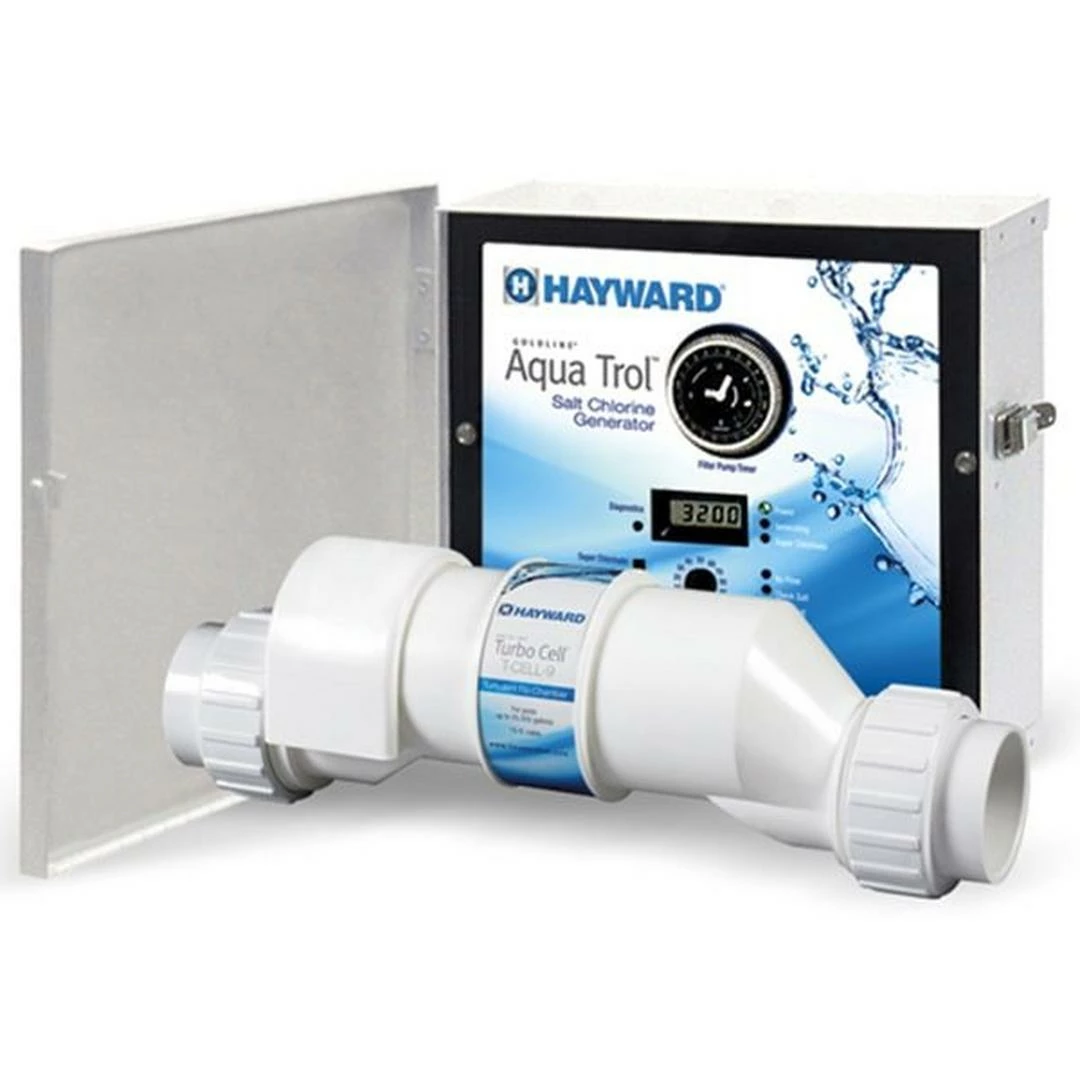 Hayward - W3AQ-TROL-HP AquaTrol Above Ground Pool Salt System Hose/Pipe Option With Standard Cord 3 Hayward - W3AQ-TROL-HP AquaTrol Above Ground Pool Salt System Hose/Pipe Option With Standard Cord