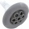 Waterway - Poly Storm Massage Snap-In Spa Jet Internals With Five-Scallop Large Face, Gray -Hayward Shop Poly Storm Massage Snap In Spa Jet Internals with Five Scallop Large Face Gray