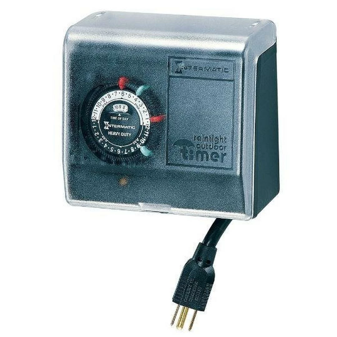Intermatic - Portable Outdoor 24 Hour Timer 110V 3 Intermatic - Portable Outdoor 24 Hour Timer 110V