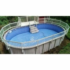 Vinyl Works Of Canada - Resin Above Ground Pool Fence Kit, 3 Sections 9 Vinyl Works Of Canada - Resin Above Ground Pool Fence Kit, 3 Sections -Hayward Shop Premium 24in Resin Above Ground Pool Fence Kits 2
