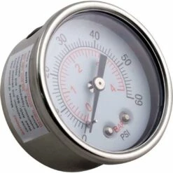 Waterway - Pressure Gauge Clearwater II Waterproof SS