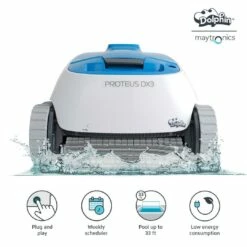 Dolphin - Proteus DX3 Robotic Pool Cleaner -Hayward Shop Proteus DX3 Robotic Pool Cleaner 1