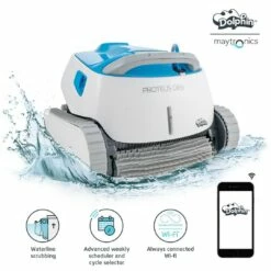 Dolphin - Proteus DX5i Robotic Pool Cleaner With Wi-Fi -Hayward Shop Proteus DX5i Robotic Pool Cleaner with Wi Fi 1