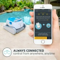 Dolphin - Proteus DX5i Robotic Pool Cleaner With Wi-Fi -Hayward Shop Proteus DX5i Robotic Pool Cleaner with Wi Fi 2
