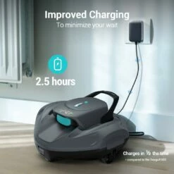 Aiper - Seagull 800B Cordless Above Ground Robotic Pool Cleaner -Hayward Shop Seagull 800B Cordless Above Ground Robotic Pool Cleaner 4