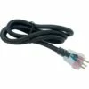 Hydro-Quip - Spa Blower 2 Power Cord, Mini J&J Male Blower Cord 2 Hydro-Quip - Spa Blower 2 Power Cord, Mini J&J Male Blower Cord -Hayward Shop Spa Blower 2 Power Cord Mini JJ Male Blower Cord