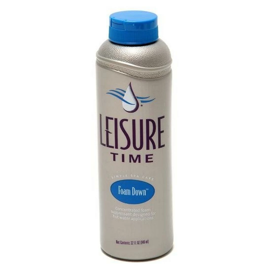 Leisure Time - Spa Water Clarifiers Spa Foam Down 1 Qt 3 Leisure Time - Spa Water Clarifiers Spa Foam Down 1 Qt