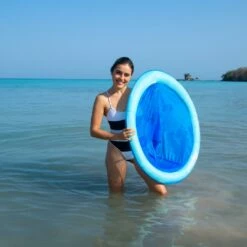 Swimways - Spring Float Papasan, Aqua -Hayward Shop Spring Float Papasan Aqua 3