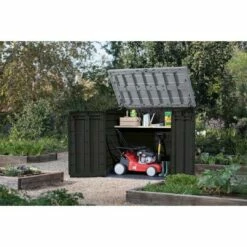 Keter - Store-It-Out Prime XL Storage Shed, Black -Hayward Shop Store It Out Prime XL Storage Shed Black 2