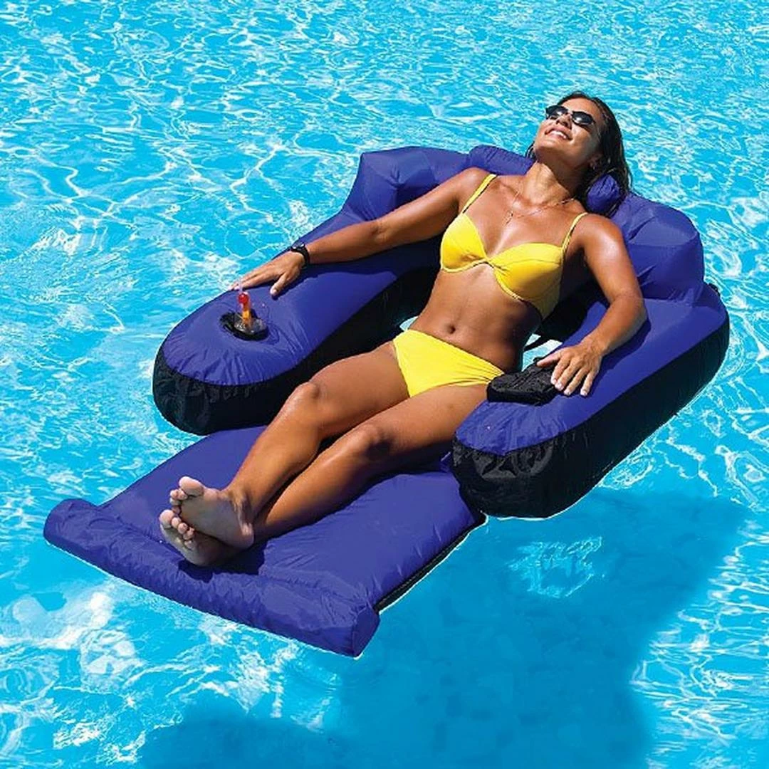 Swimline - Ultimate Fabric-Covered Pool Lounger 4 Swimline - Ultimate Fabric-Covered Pool Lounger - Image 2