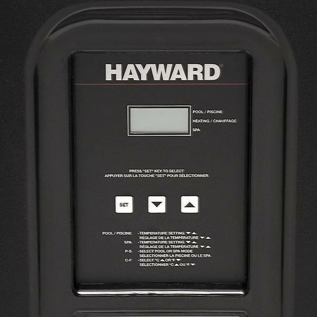 Hayward - W3HP21004T HeatPro 90K BTU, 230V, Titanium, Digital, Electric Pool Heat Pump 4 Hayward - W3HP21004T HeatPro 90K BTU, 230V, Titanium, Digital, Electric Pool Heat Pump - Image 2