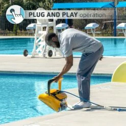 Dolphin - Wave 60 Commercial Robotic Pool Cleaner With Caddy -Hayward Shop Wave 60 Commercial Robotic Pool Cleaner with Caddy 7